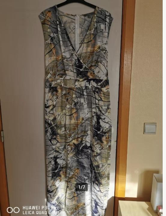 Lange jurk Ulla Popken maat 50/52, Overige kleuren, Verzenden, Jurk, Ulla Popken