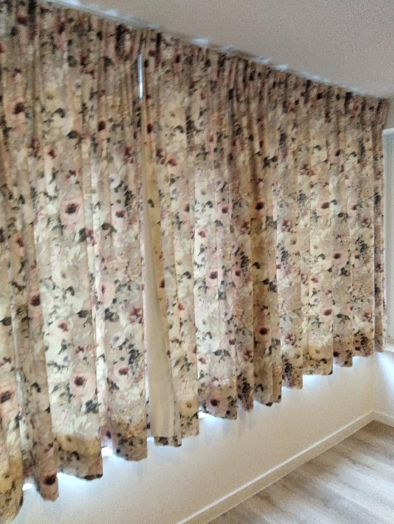 Gordijnen, Ophalen, 100 tot 150 cm, 200 cm of meer, Landelijk