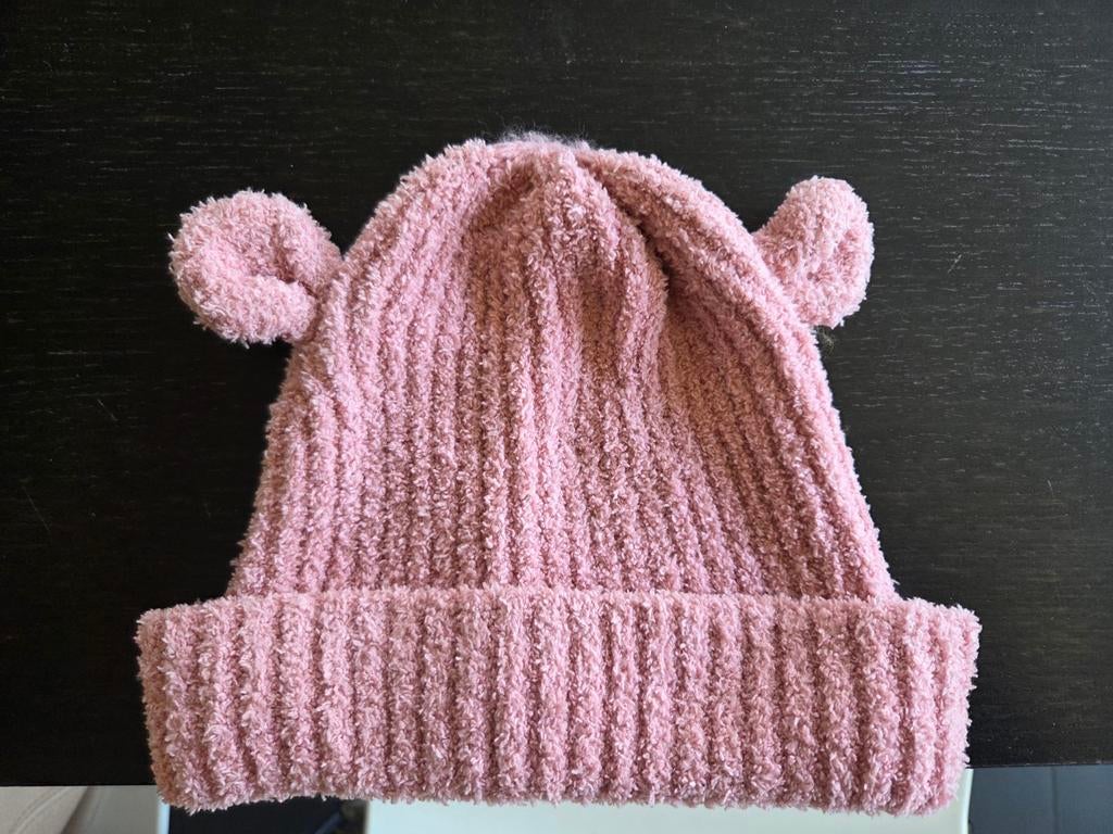 Muts, Kinderen en Baby's, Babykleding | Mutsen, Sjaals en Wanten, Ophalen, Gebruikt, Meisje, Maat 80