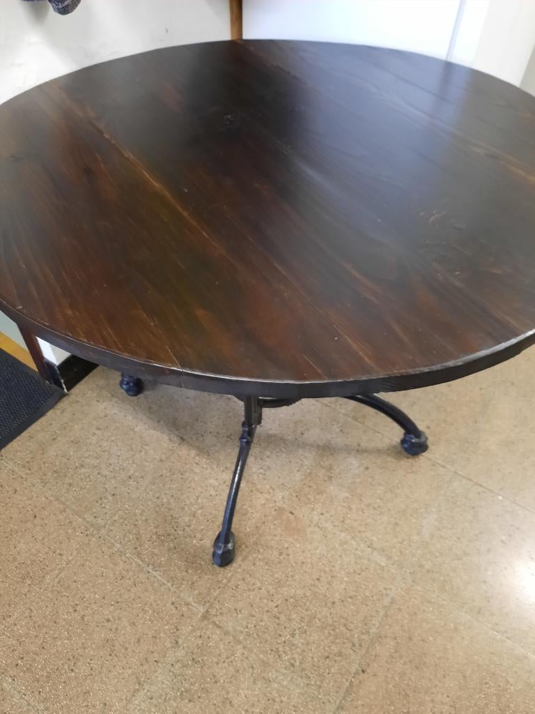 table de jardin, Enlèvement