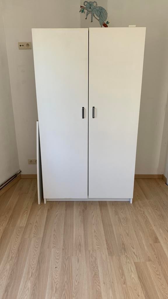 Witte kast te geef, Ophalen, Gebruikt