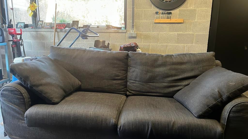 Gratis set tweepersoons-zetels, Huis en Inrichting, Ophalen, Gebruikt, 150 tot 200 cm, Tweepersoons