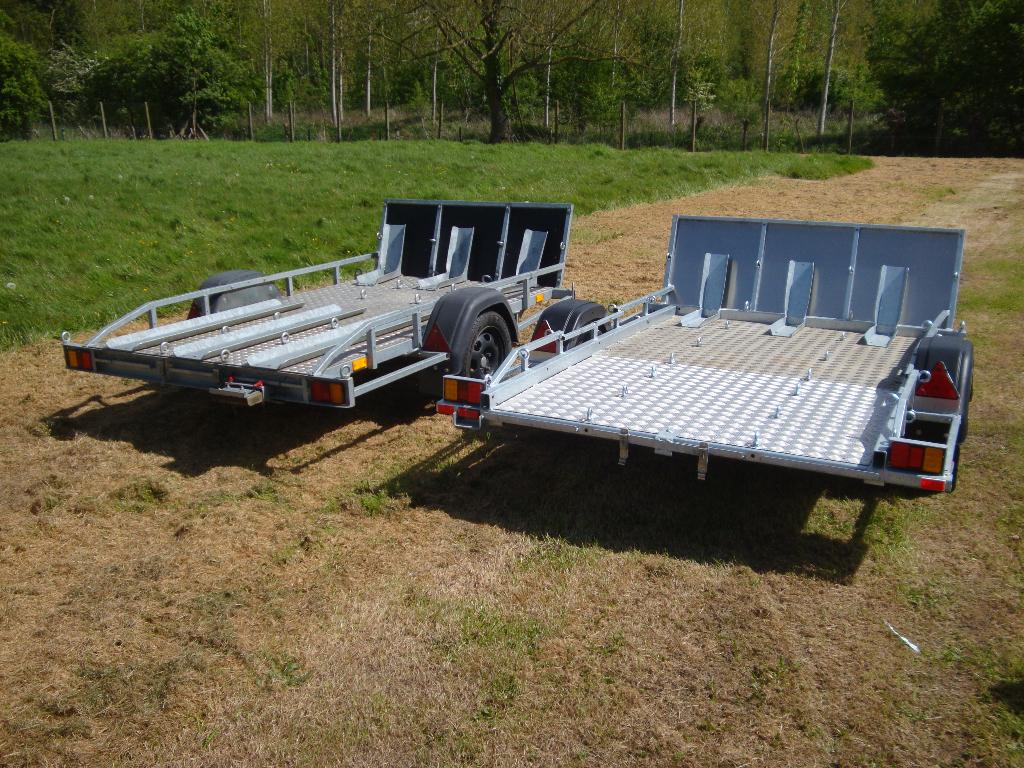 motoraanhangwagen - motortrailer- motor vervoer - TE HUUR, Auto diversen, Aanhangers en Bagagewagens, Zo goed als nieuw, Ophalen