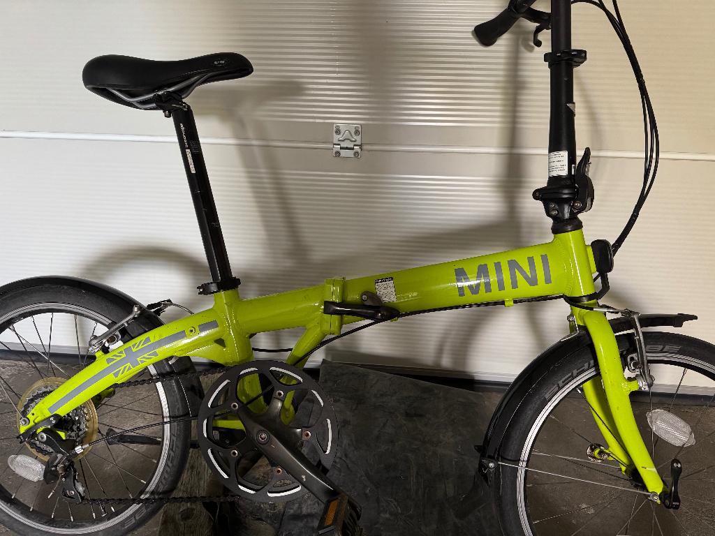 mini plooifiets, Fietsen en Brommers, Fietsen | Vouwfietsen, Ophalen, Versnellingen, Zo goed als nieuw, Totaal opvouwbaar