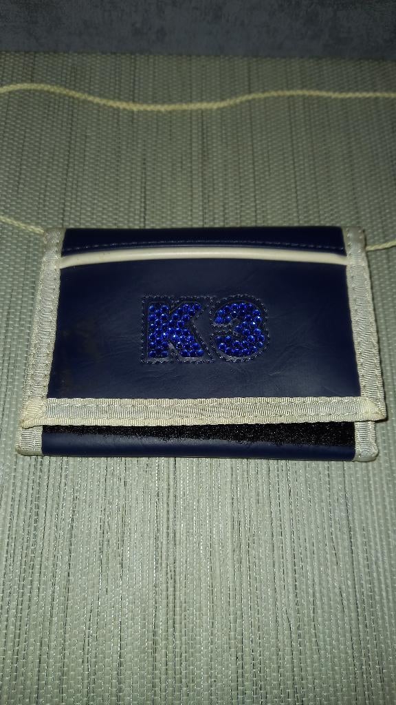 K3 Portefeuille, Ophalen of Verzenden, Gebruikt, Blauw, Overige merken