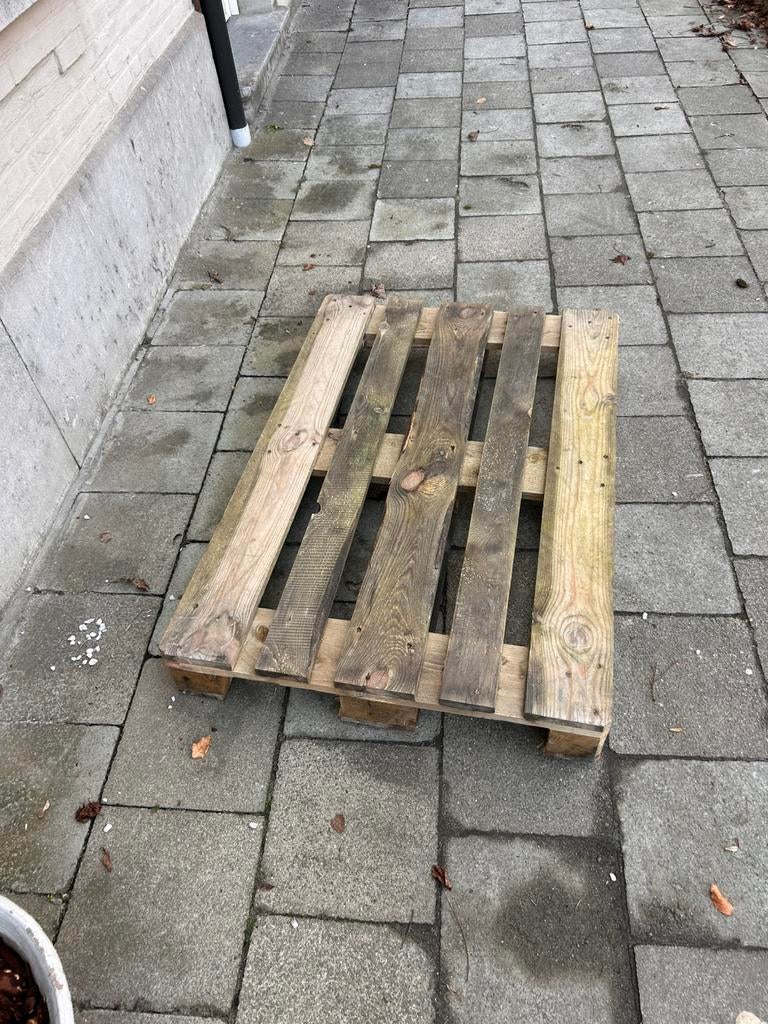 Gratis europallet, Ophalen, Zo goed als nieuw