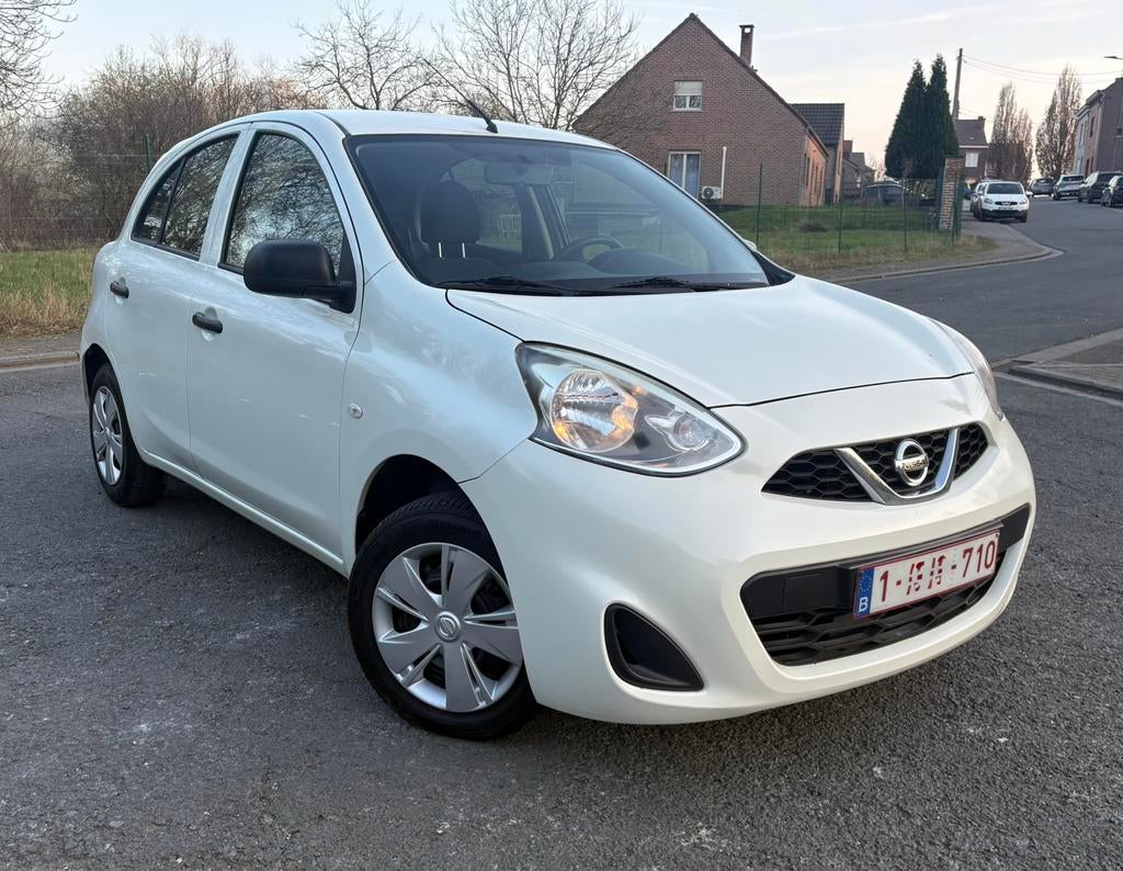 NISSAN MICRA 1.2i/2014/CLIM/PRET A IMMATRICULÉ/BON ETAT/EUR5, Autos, Nissan, Particulier, Micra, ABS, Airbags, Ordinateur de bord