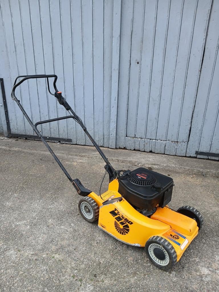 Tondeuse auto tractée, Enlèvement, Bac de ramassage