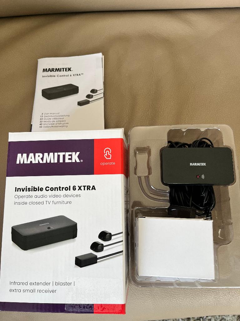 Marmitek Invisible Control 6 XTRA Remote Extender, Ophalen of Verzenden, Nieuw, Origineel, Tv