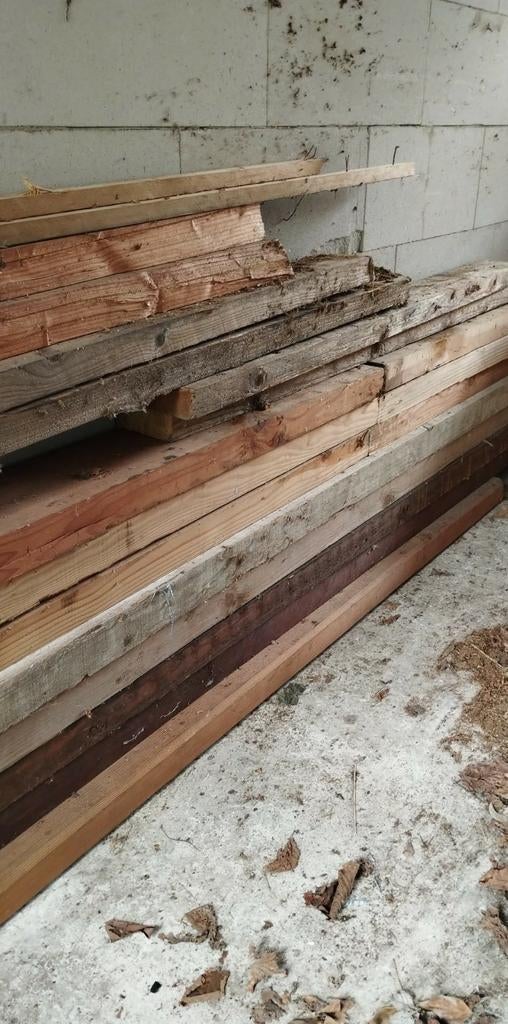 Hout, diverse lengtes, Ophalen