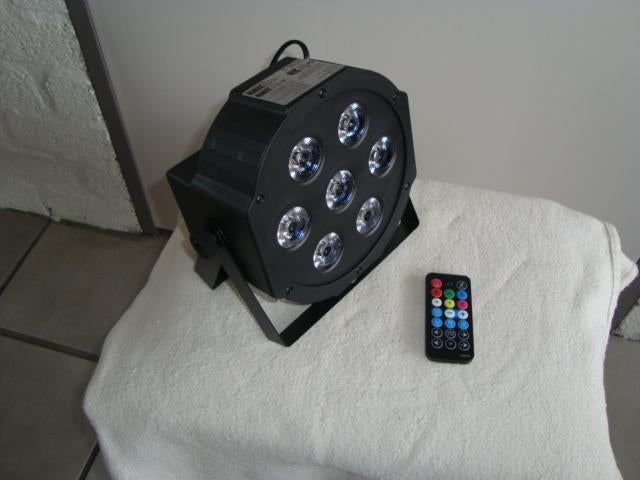 MTE Led Par 718 W LED Platte SlimPar (nieuw, 20231013), Muziek en Instrumenten, Ophalen of Verzenden, Nieuw, Licht, Geluidgestuurd