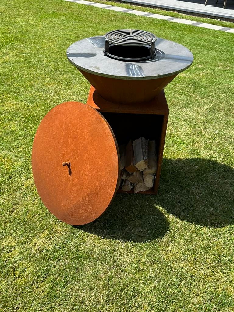 Plancha cortenstaal, Tuin en Terras, Ophalen, Nieuw