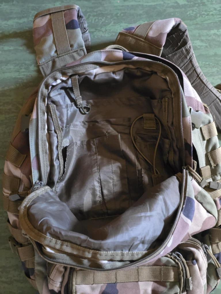 Sac à dos bariolé militaire, Collections, Enlèvement, Armée de terre
