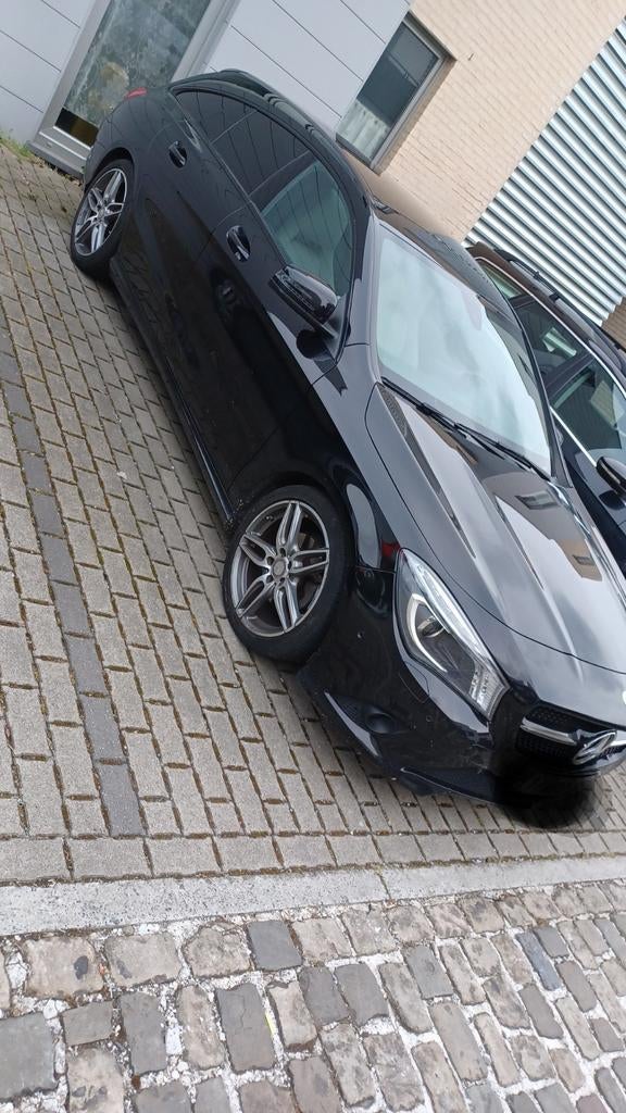 mercedes benz cla 200d, Auto's, CLA, Zwart, Leder, Particulier