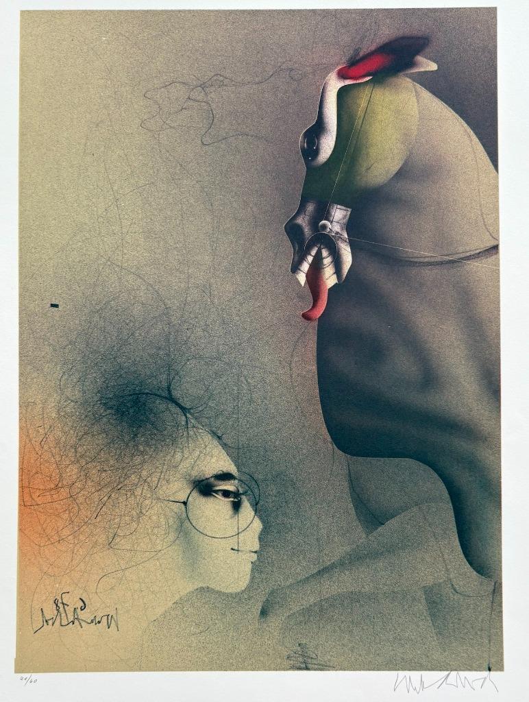 Paul Wunderlich - lithografie, Antiek en Kunst, Kunst | Litho's en Zeefdrukken, Ophalen of Verzenden
