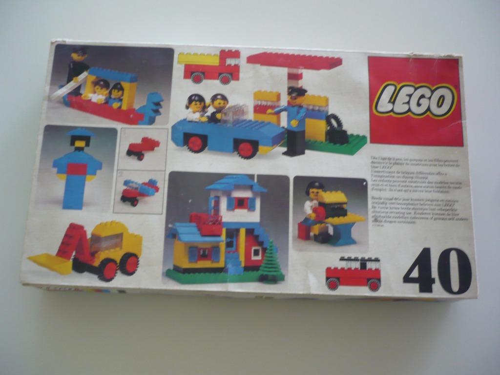 Vintage bouwset lego nr. 40 ( 1976) volledig, Ophalen of Verzenden, Gebruikt, Complete set, Lego