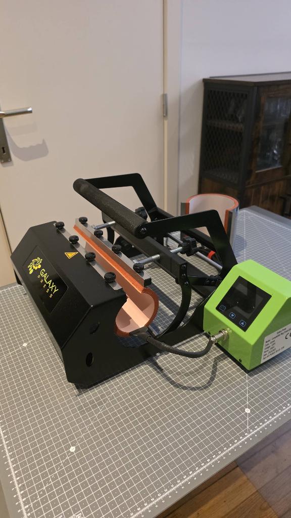 Presse à chaud pour mug / bouteille - Galaxy GS-205B, Enlèvement, Comme neuf