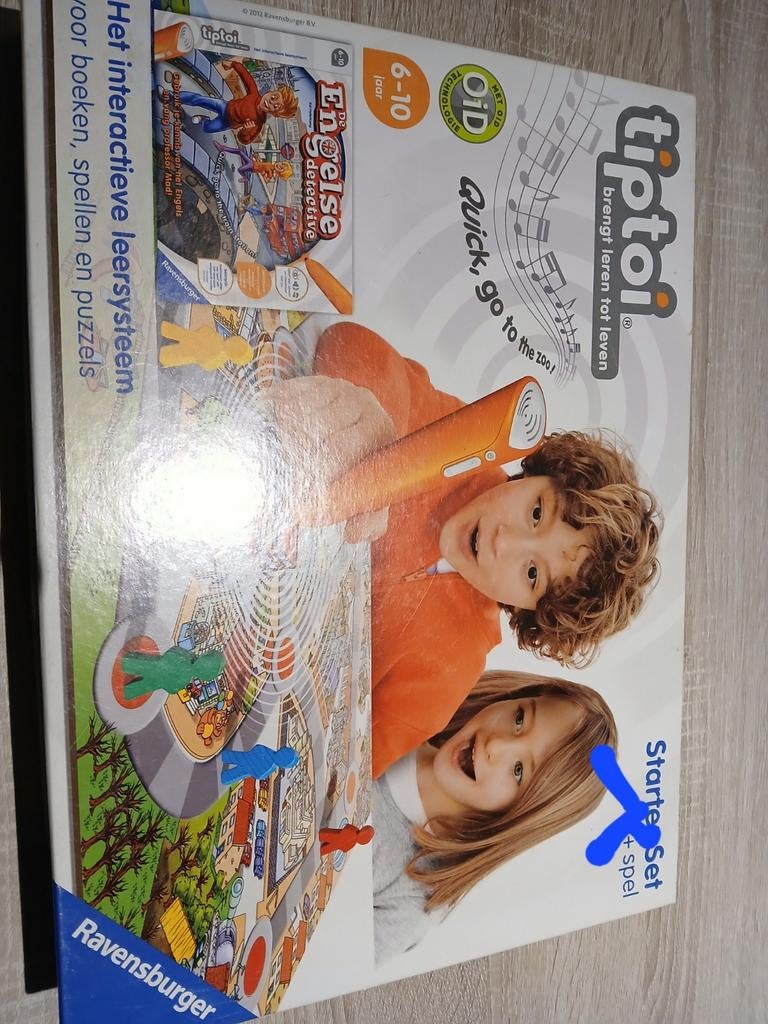 Tiptoi spel Engelse detective zonder pen, Ophalen of Verzenden, Zo goed als nieuw