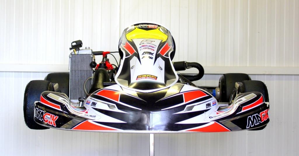 Kart Republic KR2 met Rotax Max Senior EVO2 Motor, Sport en Fitness, Karting, Ophalen, Gebruikt, Kart