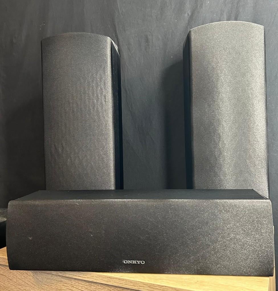 Onkyo: Center, Front & Upfiring speakers (Dolby Atmos), Gebruikt, Surroundset zonder subwoofer, 120 watt of meer, Ophalen