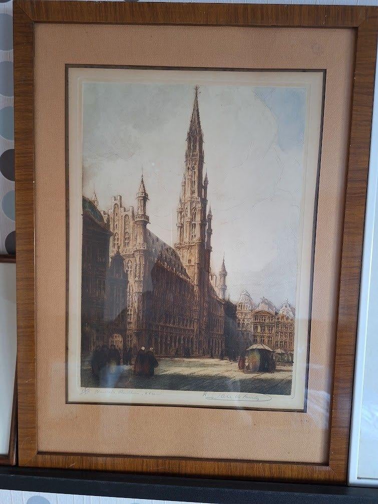 René van de Sande, Hôtel de ville de Bruxelles, XVe siècle, Enlèvement ou Envoi