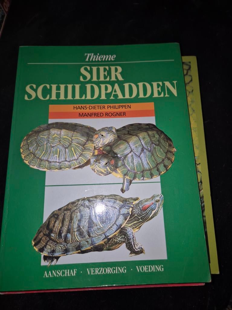 Boek sierschildpadden, Ophalen of Verzenden