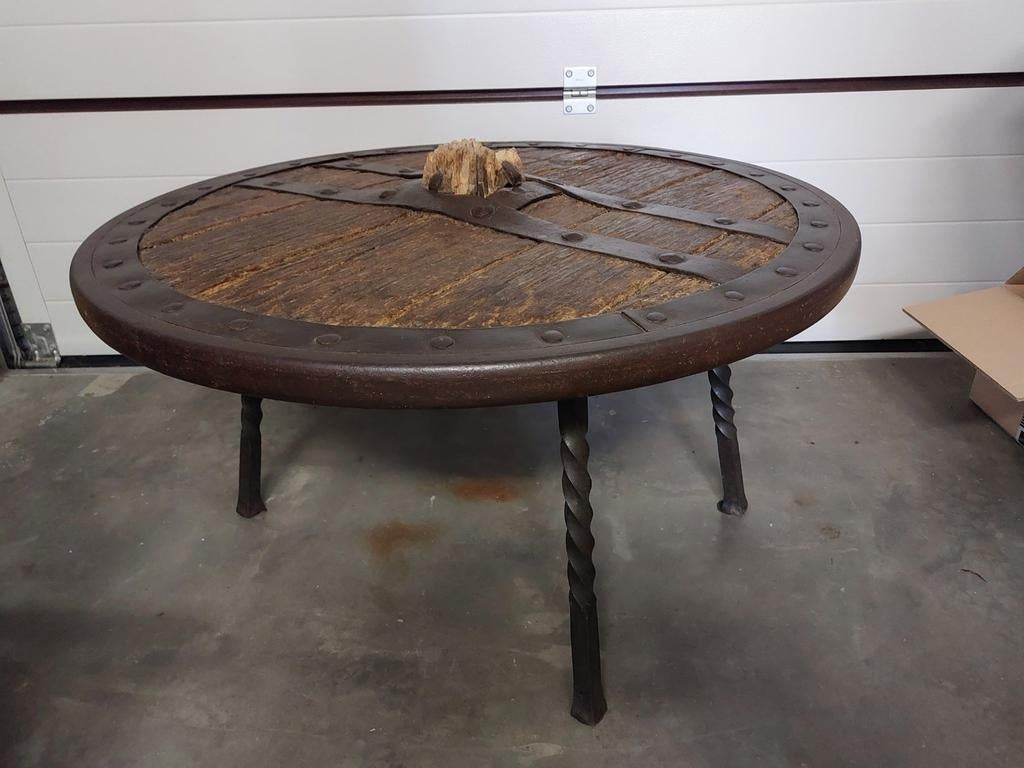 Table de salon rustique et authentique, Antiquités & Art, Enlèvement
