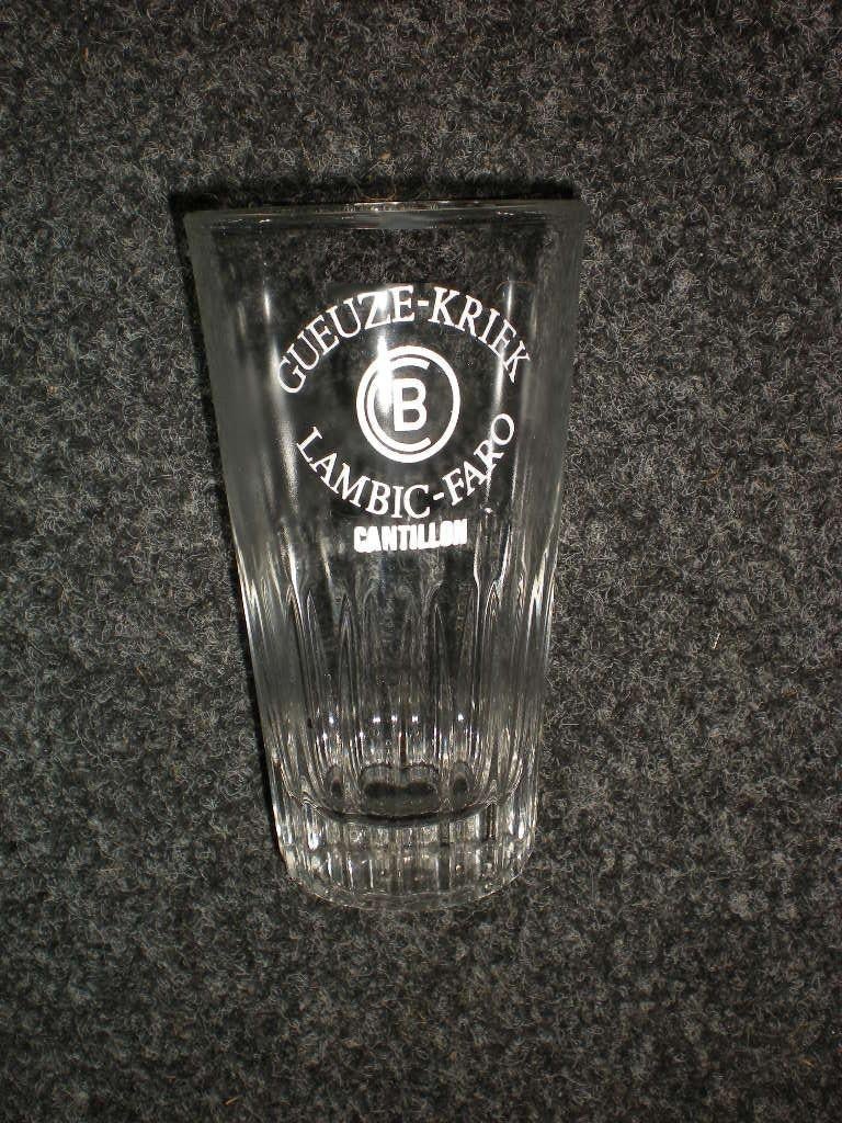 CANTILLON, Verzamelen, Biermerken, Zo goed als nieuw, Glas of Glazen, Ophalen of Verzenden