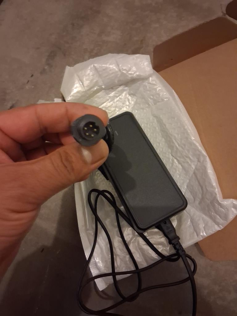 Oplader36v elektrische fiets nieuw met 5pin, Ophalen