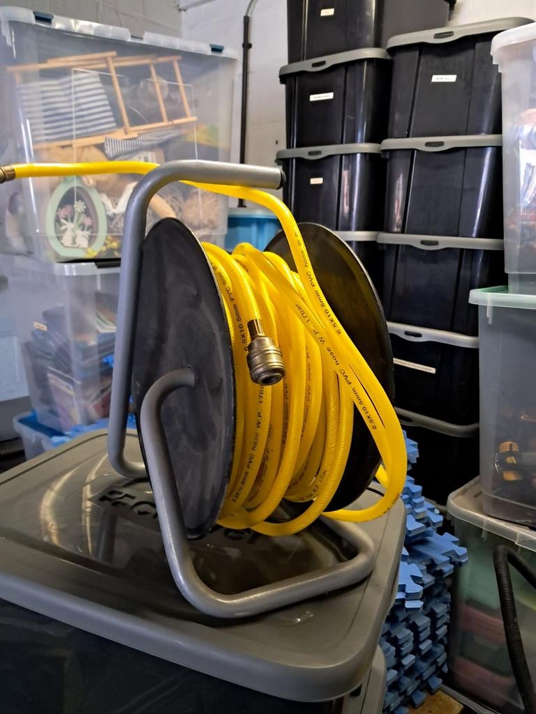 Luchtdruk  20 meter op rol, Tuin en Terras, Ophalen