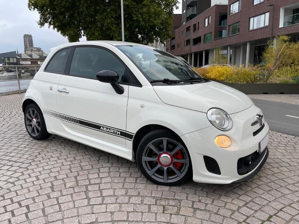 Fiat 500 ABARTH 1.4i TURBO euro6b - slechts 84000 km: PROPER, Auto's, Abarth, Particulier, Bluetooth, Benzine, Euro 6, Handgeschakeld