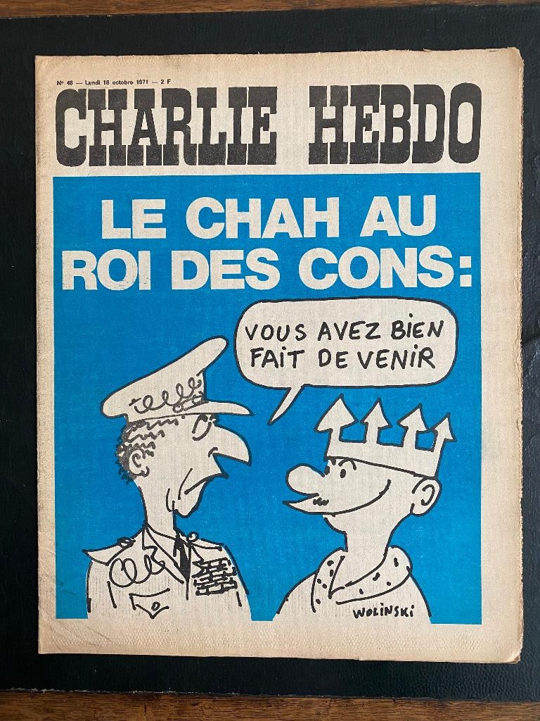 Charlie Hebdo 48  de « 1971 », Collections, Enlèvement ou Envoi, 1960 à 1980, Journal ou Magazine