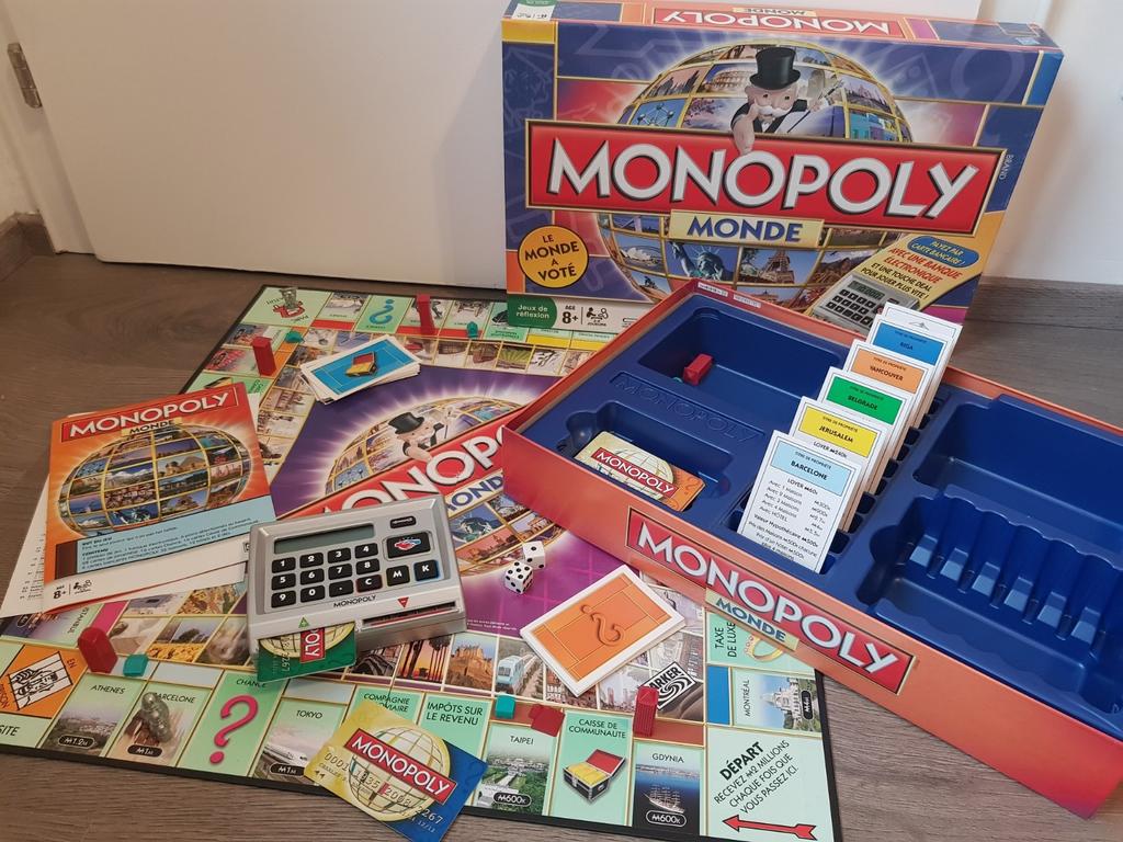 Monopoly Monde (banque électronique), Vijf spelers of meer, Ophalen, Zo goed als nieuw