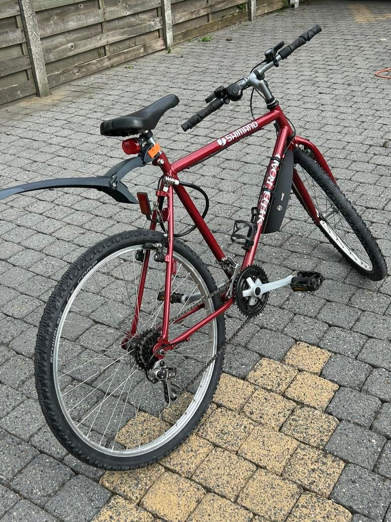 Mountainbike jongensfiets 18 versnellingen, Ophalen, Zo goed als nieuw, 26 inch