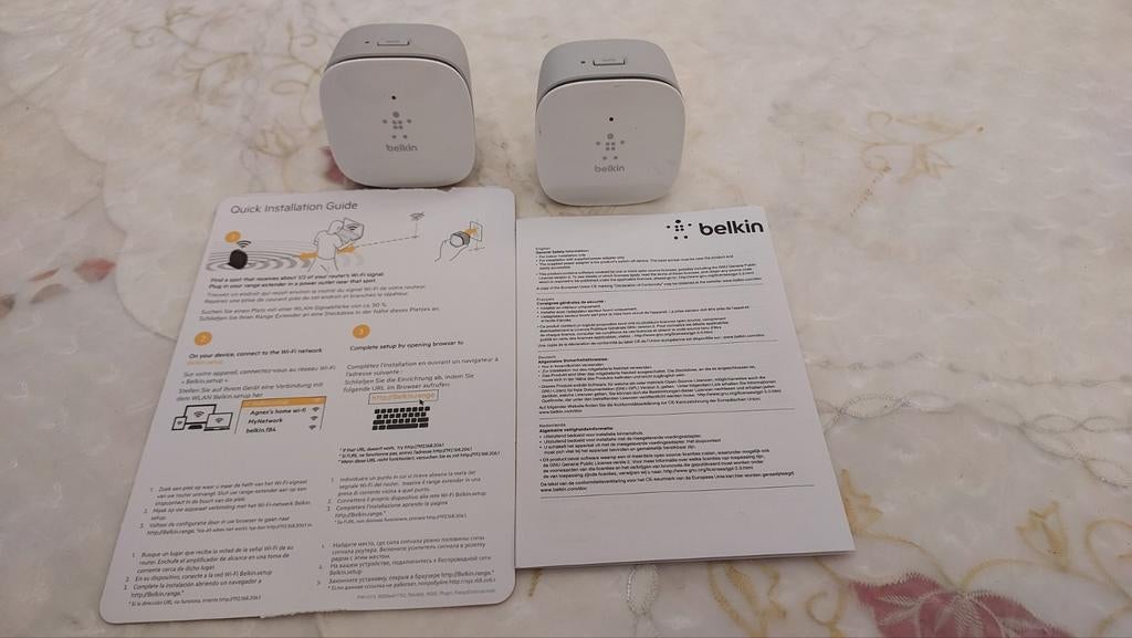 Répéteur Wi-Fi BELKIN 1 pièce, Enlèvement, Utilisé