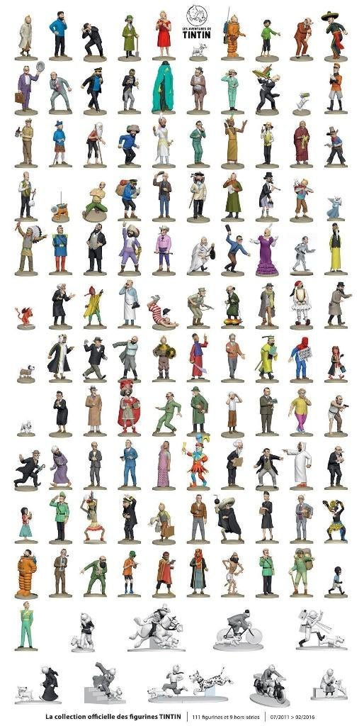 Tintin - Figurines collection officielle, Enlèvement ou Envoi, Tintin