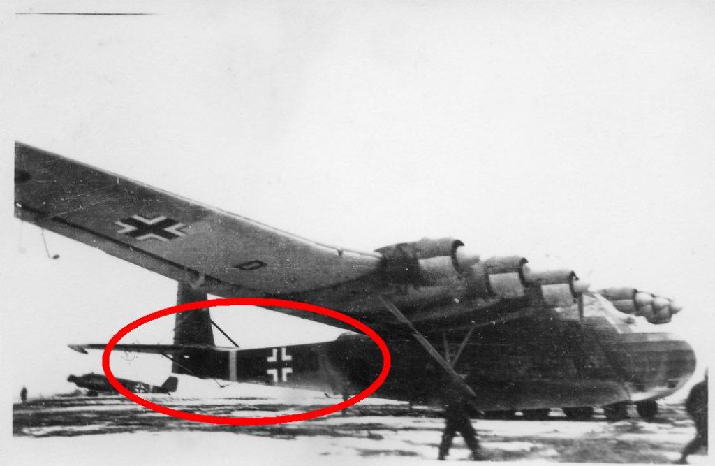 orig. foto - vliegtuig Messerschmitt Me 323 - Luftwaffe WO2, Verzenden, Luchtmacht, Foto of Poster