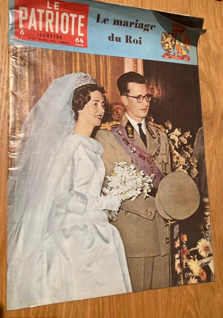 Le patriote illustre Le mariage du roi Baudouin, Livres, Enlèvement, Comme neuf