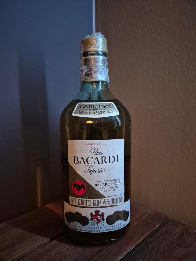 Bacardi 1970'  1.75L, Enlèvement