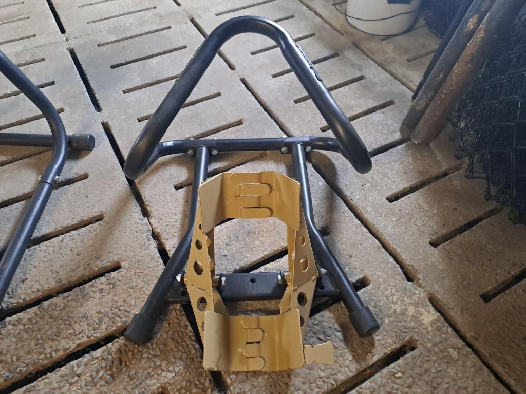 Moto stand nieuw, Ophalen