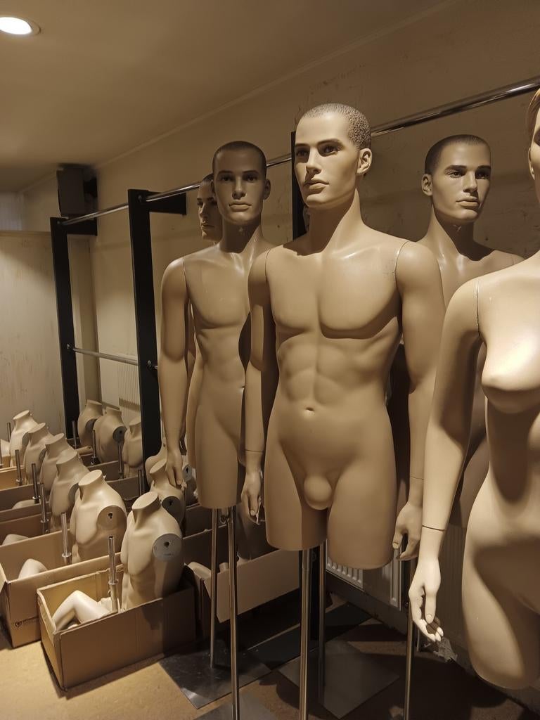 Etalagepoppen, Enlèvement