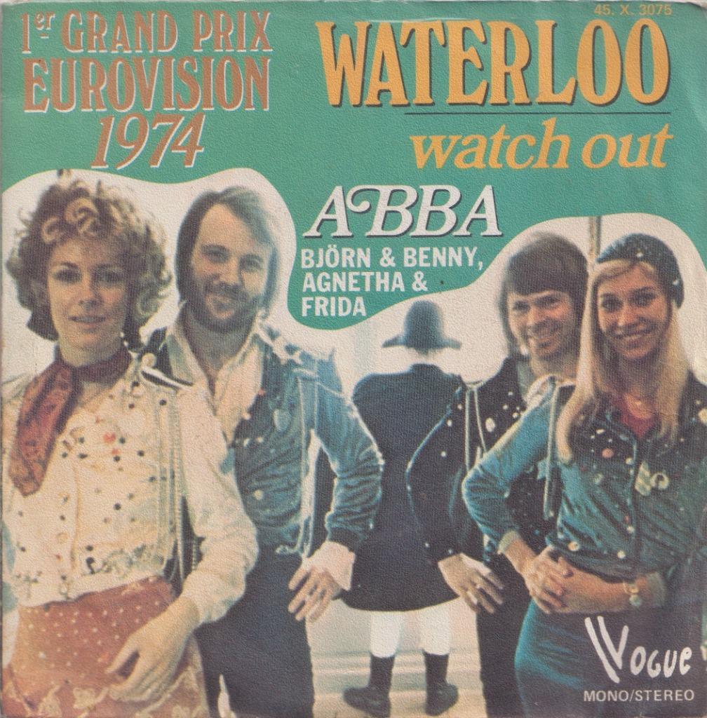 ABBA – Waterloo / Watch out - Single, Enlèvement ou Envoi, Single, Utilisé, Pop