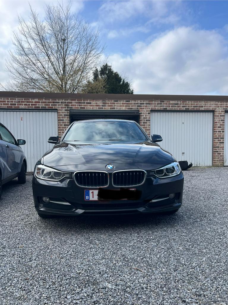 BMW 318d F30 2015 – 120500 km, Autos, 100 kW, Euro 5, Achat, Noir