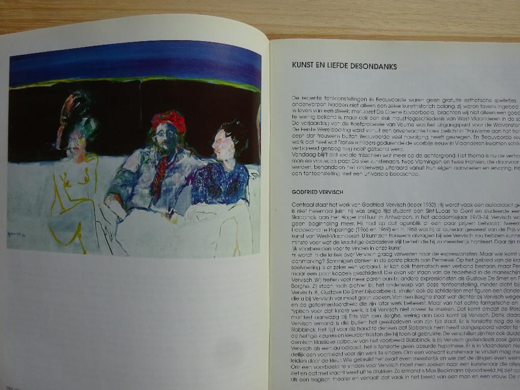 Godfried Vervisch, Marcel Notebaert, Jean Roulland, 2001, Boeken, Ophalen of Verzenden, Zo goed als nieuw, Schilder- en Tekenkunst