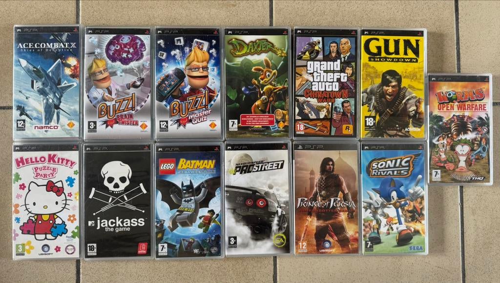 Playstation portable PSP spellen, Ophalen of Verzenden, Zo goed als nieuw