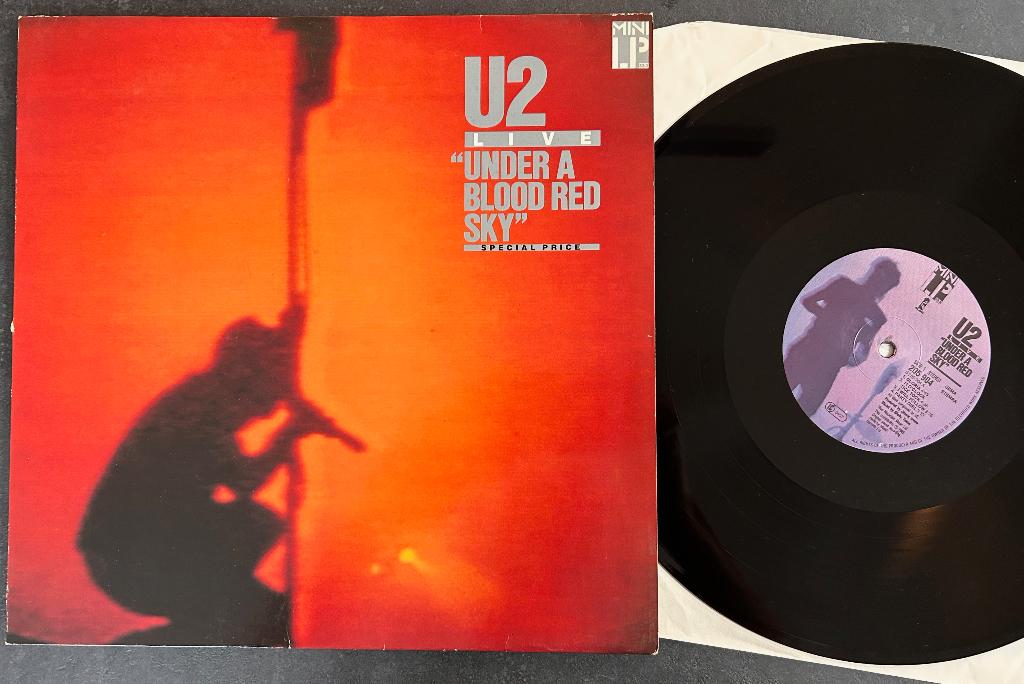 U2 - Under a blood red sky ( LP ), Cd's en Dvd's, Ophalen of Verzenden, 12 inch, Poprock
