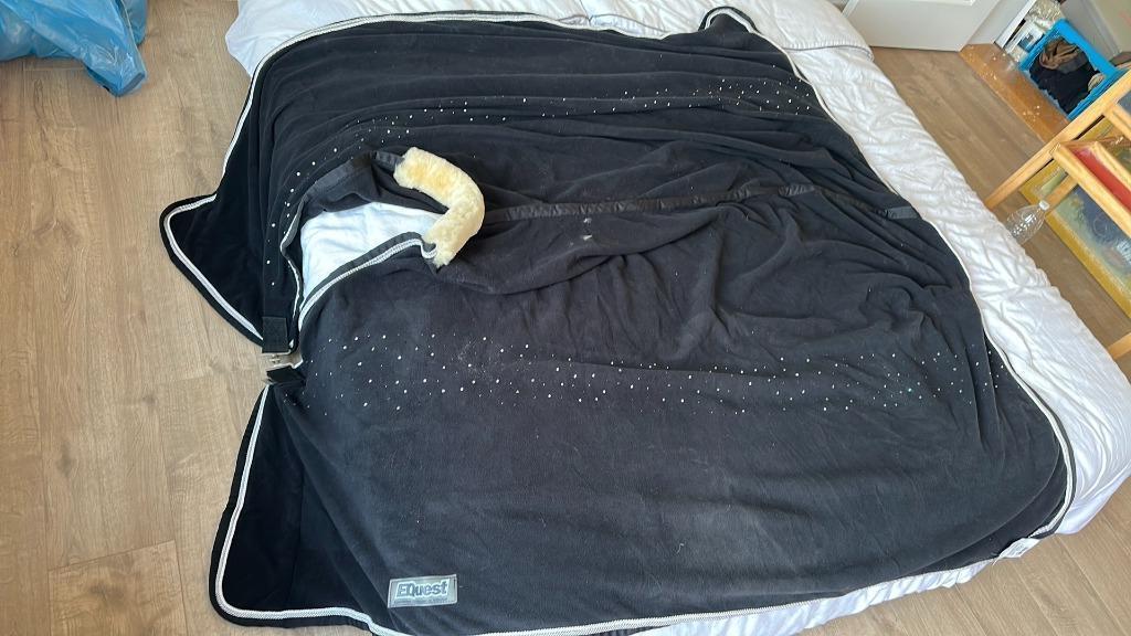 Cristaux Swarovski - Tapis polaire Equest pour chevaux L, Animaux & Accessoires, Enlèvement, Neuf, Couverture