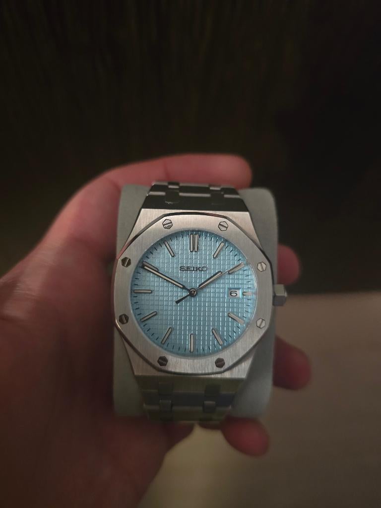 Uurwerk Seiko MOD Seikoak, Ophalen, Seiko, Staal, Polshorloge