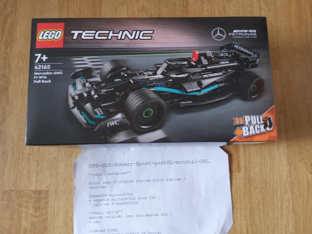 lMercedes-AMG F1 W14 E Performance Pull-Back 42165, Verzenden, Nieuw, Complete set, Lego