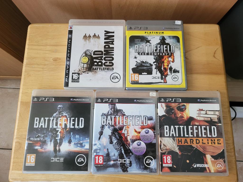 Lot jeux PS3 Battlefield, Games en Spelcomputers, Games | Sony PlayStation 3, Shooter, Vanaf 18 jaar, Online, Ophalen